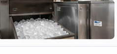 Commercial ice machine and kitchen refrigeration equipment